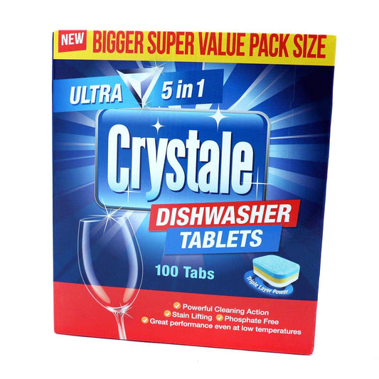 Crystale Dishwater Tablets 100'S