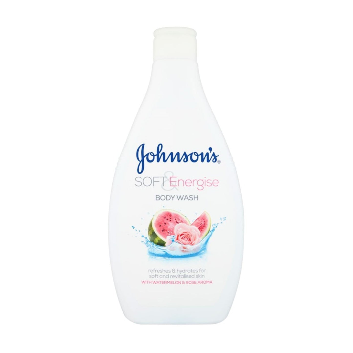 Johnson's Body Wash Soft & Energise With Watermelon & Rose Aroma 400ml