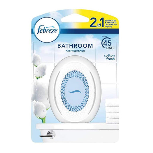 Febreze 2in1 Bathroom/ Small Spaces Air Freshener - Cotton Fresh