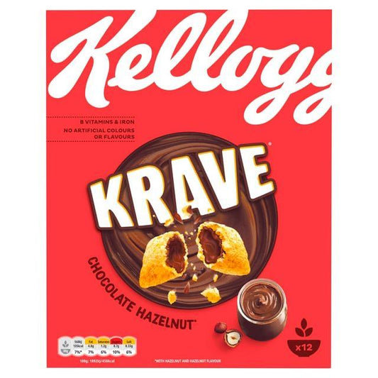 Kellogg’s Krave Chocolate Hazelnut, 410g