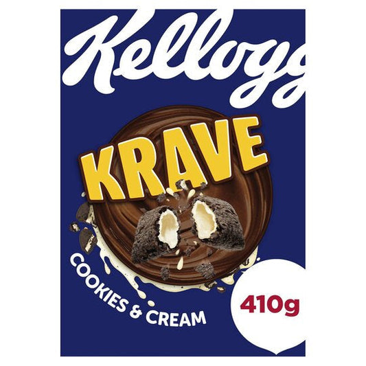 Kellogg’s Krave Cookies & Cream Flavour 410g