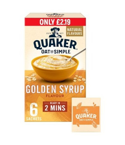 Quaker Oats Golden Syrup 216g