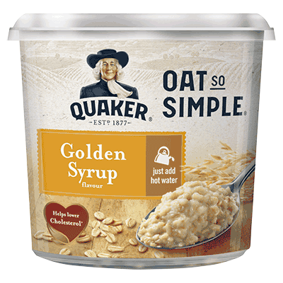 Quaker Oats Golden Syrup Tub 57g