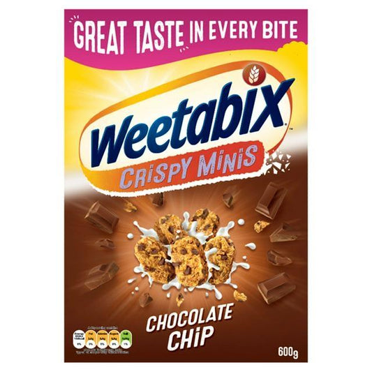 Weetabix Crispy Minis Chocolate Chip, 600g