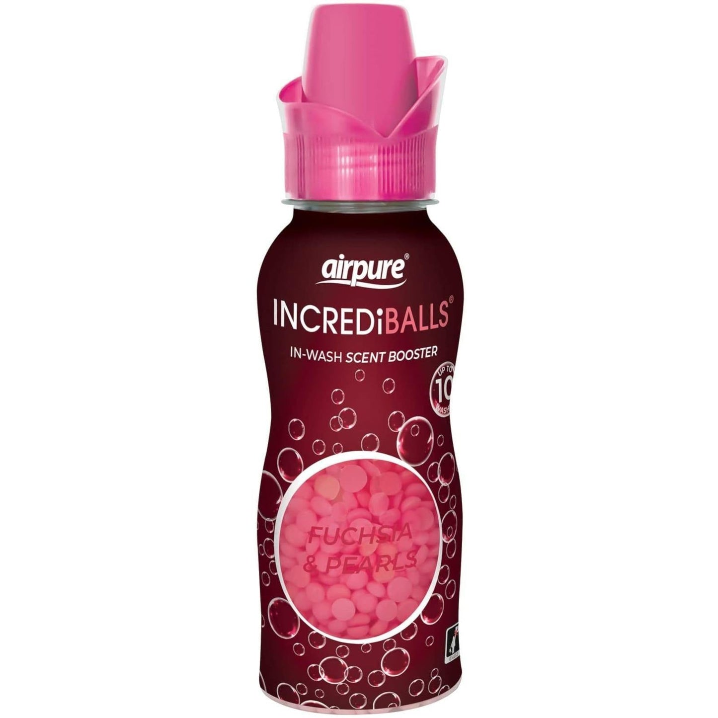 Airpure Incrediballs In-Wash Scent Booster Fuschia & Pearl 10 Washes